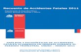 Accidentes Fatales 2011 SEGMIN (1er Trimestre)