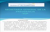 SECRETARIA GRAL. PRESIDENCIA DE GUATEMALA