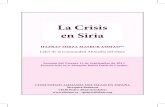 La Crisis en Siria