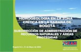 Hidrologia Sabana de Bogota