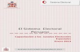 El Sistema Electoral Peruano