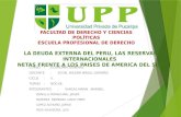 Deuda Externa Del Perú 2010 2015