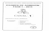 Examen Fase 1 2015 Canal 1
