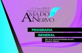 Cartelera Festival Cultural Amado Nervo 2015