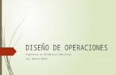 Diseño de Operaciones