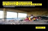 COLOMBIA: RESTITUIR LA TIERRA, ASEGURAR LA PAZ: LOS DERECHOS TERRITORIALES DE LAS COMUNIDADES INDÍGENAS