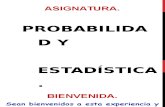 Probabilidad y Estadística - 01
