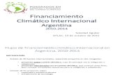 Financiamiento Climático Internacional Argentina