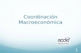Coordinación Macroeconómica 1. Situación Actual Contexto macroeconómico argentino desequilibrado por intervenciones artificiales a la economía (retenciones.