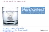 XII Seminario de Periodistas 1 El Nuevo Mapa Político Autonómico y la Prestación Farmacéutica.
