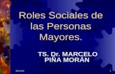 12/12/20151 Roles Sociales de las Personas Mayores. TS. Dr. MARCELO PIÑA MORÁN.