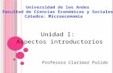 Unidad I: Aspectos introductorios Profesora Clarimar Pulido.