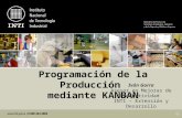 Programación de la Producción mediante KANBAN Iván Gorra Asesor en Mejoras de Productividad INTI – Extensión y Desarrollo.