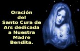 Oración del Santo Cura de Ars dedicada a Nuestra Madre Bendita.