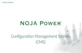Configuration Management System (CMS). CMS 1.CMS 2.Offline 3.Online 4.System Las funciones principales de CMS se dividen en 4 Menus.