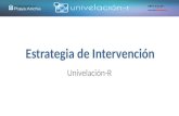 Estrategia de Intervención Univelación-R. CONTENIDOS Lecciones aprendidas, limitaciones y desafíos M. Comunicación Académica Eficaz Taller: M. Razonamiento.