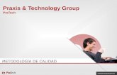 Evolución y comportamiento del Sector TICs  Praxis & Technology Group PraTech METODOLOGÍA DE CALIDAD.