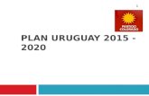 PLAN URUGUAY 2015 - 2020 1. - Educación - Salud - Trabajo - Integración Social - Seguridad - Ciencia y Tecnología - Innovación Mejorar el Índice de Desarrollo.