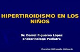 HIPERTIROIDISMO EN LOS NIÑOS Dr. Daniel Figueroa López Endocrinólogo Pediatra 17 octubre 2015 Morelia, Michoacán.