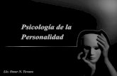 Definiciones Teorías de la Personalidad Conductismo Humanismo Psicoanálisis Desarrollo Psicosexual Fase oral Fase anal Fase fálica Periodo de latencia.