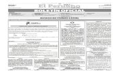 Diario Oficial El Peruano, Edición 9255. 29 de febrero de 2016