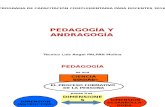 Actividad 3.1 Pedagogía y Andragogía