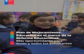 Plan de Mejoramiento Educativo 2016 en El Marco de La Reforma