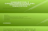 C1 - Conceptos y Características Del Conocimiento Científico