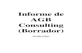 Informe de AGB Consulting (Borrador) - Traducción