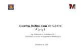 Electro-Refinación de Cobre (Dimet)