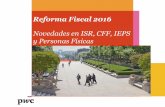 Resumen Reforma Fiscal 2016