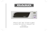 Dako Manual Microondas Digital 18 Litros