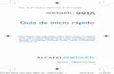 Onetouch 991 991s Quick Guide Spanish Latain America