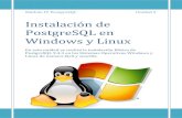 Unidad 2 Instalacion en Windows y Linux