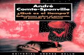 Andre Comte-Sponville-Qué Es El Tiempo_ Reflexiones Sobre El Presente, El Pasado y El Futuro-Andrés Bello (2001)