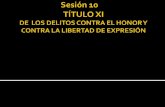 Sesión 10 Delitos Contra El Honor Abogado. Ppt