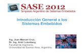 Introduccion a Los Sistemas Embebidos-SASE 2012
