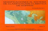 Modific Al Sistema de clasificación de Köppen