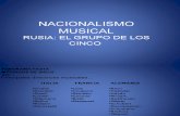 Nacionalismo Musical Rusia1