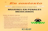 Contexto No.16 Mujeres Penales Mexicanos