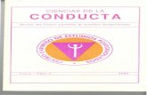 Revista Ciencias de La Conducta 1989