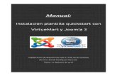 Plantilla quickstart Joomla con VirtueMart
