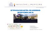 Etnografía Barrio República