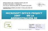 Curso Microsoft Office Project 2007