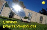 Cocinas Solares Parabolicas