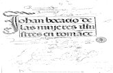 BOCCACCIO - De Claris Mulieribus (en Castellano) ; Texto Impreso (1494)(BNE)