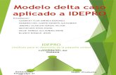 Aplicacion del Modelo Delta a Idepro