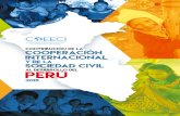 Estudio Contribución de La Cooperación Internacional y de La Sociedad Civil Al Desarrollo Del Perú
