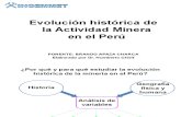Evolucion Minera en El Peru
