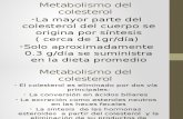 Metabolismo Del Colesterol (1)